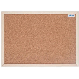 AVELI Cork board/ 40x60 cm/ wooden frame