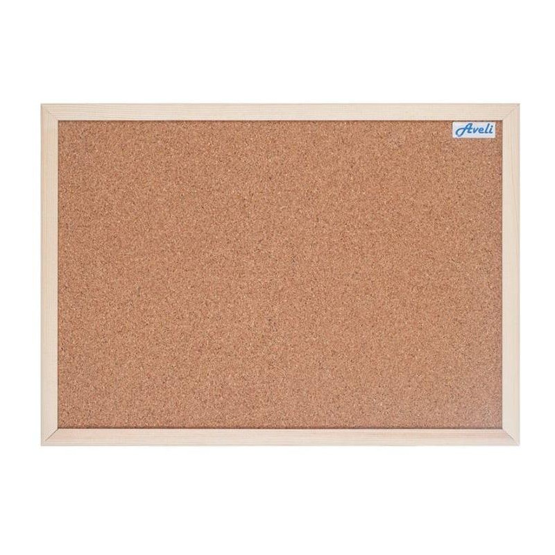 AVELI Cork noticeboard/ 60x90 cm/ wooden frame