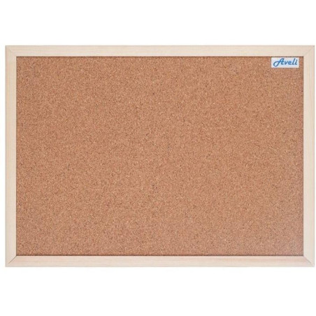 AVELI Cork noticeboard/ 60x90 cm/ wooden frame
