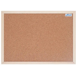 AVELI Cork noticeboard/ 90x150 cm/ wooden frame