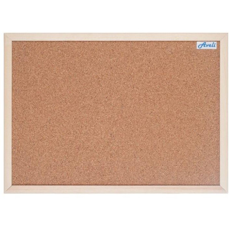 AVELI Cork noticeboard/ 90x150 cm/ wooden frame