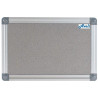 AVELI Textile noticeboard/ 90x120 cm/ gray/ aluminum frame