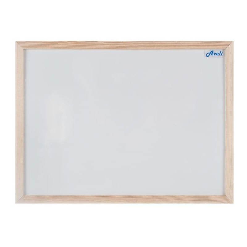 AVELI Magnetická tabuľa/ 40x60 cm/ drevený rám