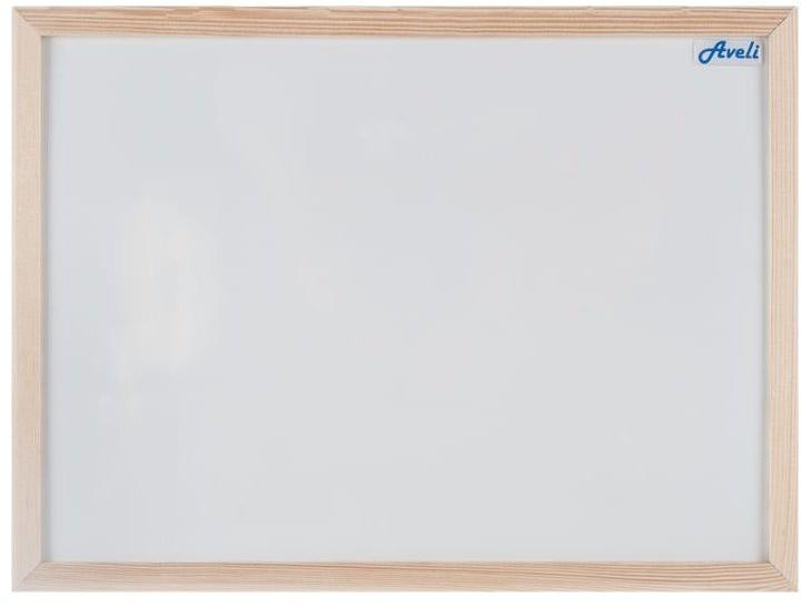 AVELI Magnetická tabuľa/ 40x60 cm/ drevený rám
