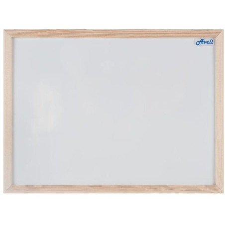 AVELI Magnetická tabuľa/ 90x60 cm/ drevený rám