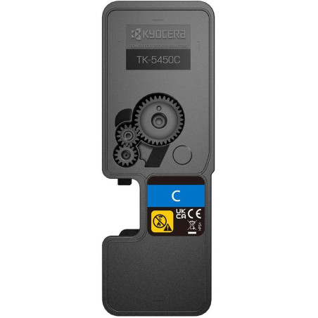 Kyocera toner TK-5450C cyan na 3 200 A4 (pri 5% pokrytí), pre PA2600cx/cwx, MA2600cfx/cwfx