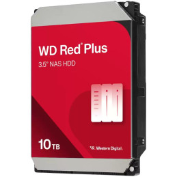 WD RED PLUS 10TB / WD100EFGX / SATA 6Gb/s / Internal 3.5" / 7200rpm / 512MB