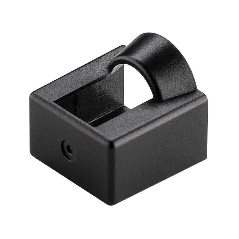 XtendLan Dust cap for RJ45 connector, black, bag of 10 pieces