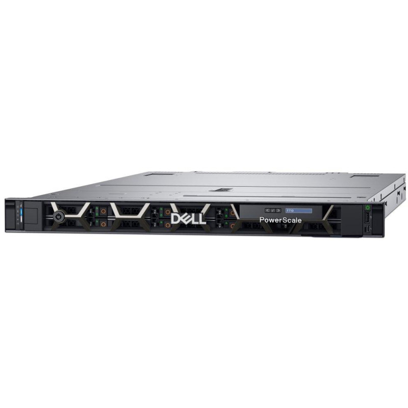 DELL PowerScale F710/ 77TB (10x 7.68TB SSD)/ 4x 100GbE/ 2x CPU/ 512GB/ Ent. Adv./ OneFS/ PS 4Hr on-site/