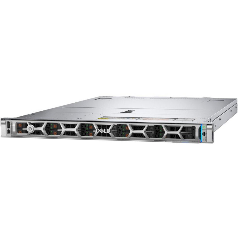 DELL PowerEdge R470/ 8x 2.5"/ Xeon 6511P/ 128GB/ 2x 480GB SSD/ H965i/ 2x 800W/ iDRAC 10 Ent./ 1U/ 3Y PS NBD on-site