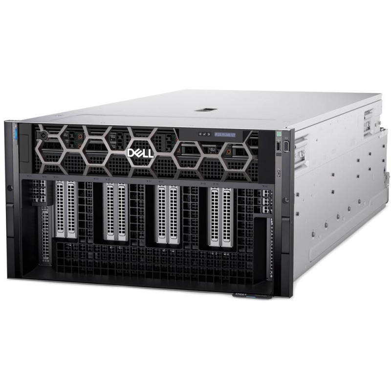 DELL PowerEdge XE9680/16x2,5"/2xXeon 6542Y/2048GB/2x3,84TB NVMe/6x2800W/iDRAC Ent./ AMD MI300X 192GB/BOSS/ 3 Jahre PS am nächste