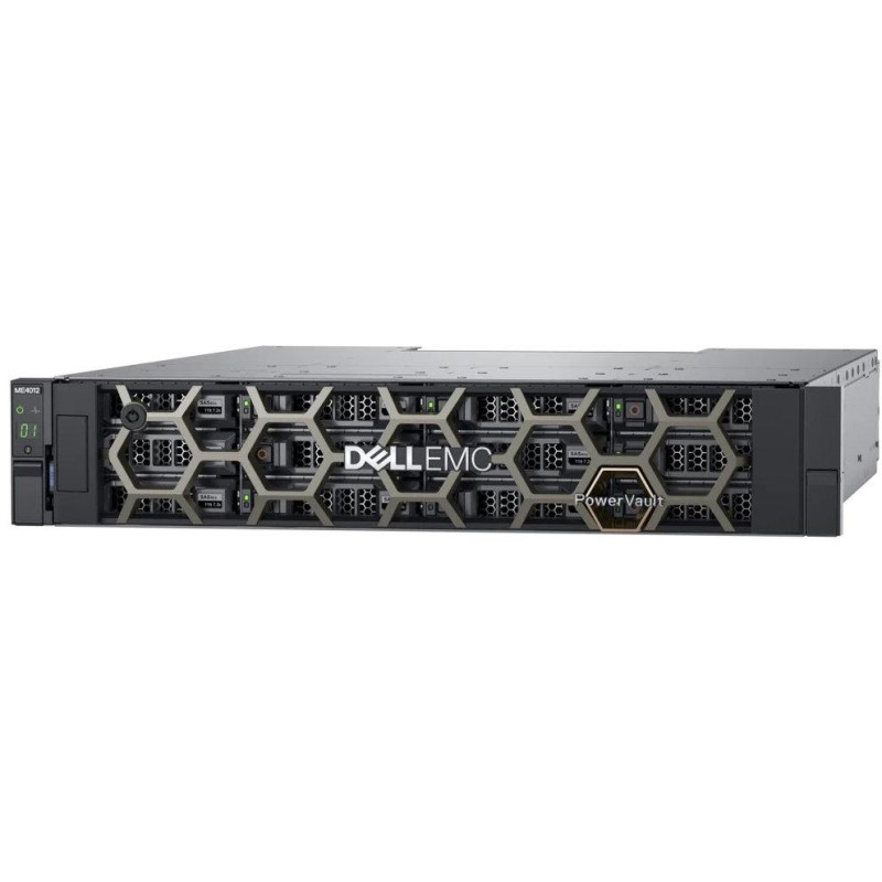 DELL PowerVault ME412/ 12x 16TB 7.2k SAS/ 3Y PS NBD on-site