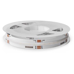 NEDIS Wi-Fi chytrý LED pásek/ 18W/ 220 - 240V/ IP20/ 860lm/ 2700 - 6500 K/ teplá až studená bílá/ RGB/ 2m