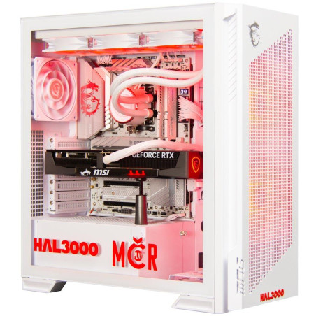 HAL3000 MČR Finale Elite Weiß / AMD Ryzen 7 9800X3D/ 64GB/ RTX 5070 Ti/ 2TB PCIe SSD/ WiFi/ W11