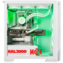 HAL3000 MČR Finale Elite White / AMD Ryzen 7 9800X3D/ 64GB DDR5/ RTX 5070 Ti/ 2TB PCIe4 SSD/ WiFi/ W11