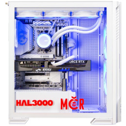 HAL3000 MČR Finale Elite White / AMD Ryzen 7 9800X3D/ 64GB DDR5/ RTX 5070 Ti/ 2TB PCIe4 SSD/ WiFi/ W11