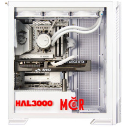 HAL3000 MČR Finale Elite White / AMD Ryzen 7 9800X3D/ 64GB DDR5/ RTX 5070 Ti/ 2TB PCIe4 SSD/ WiFi/ W11