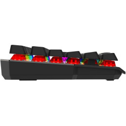 MSI herní klávesnice STRIKE 600 Silent/ drátová/ mechanická/ RGB podsvícení/ USB/ CZ+SK layout