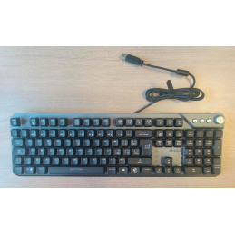 MSI herní klávesnice STRIKE 600 Silent/ drátová/ mechanická/ RGB podsvícení/ USB/ CZ+SK layout