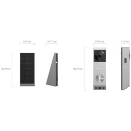 EZVIZ chytrý zvonek se dvěma kamerami EP3x Pro + CH1 Doorbell Kit