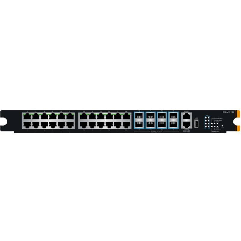 Planet CS6-M24T8X prepínací modul, 24-port 10/100/1000T SFP, 8-port 10Gb SFP+, pre CS-6303R