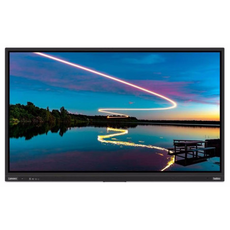 Lenovo ThinkVision T86/ 86" VA/ 3840x2160/ 16:9/ 400cd/m2cmd/ 4000:1/ 6,5 ms/ HDMI/ DP/ USB/ RJ45/ VESA/ czarny