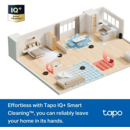 TP-LINK Tapo RV30 Max Plus Robotický vysavač a mop + chytrá nabíjecí stanice s automatickým vyprazdňováním