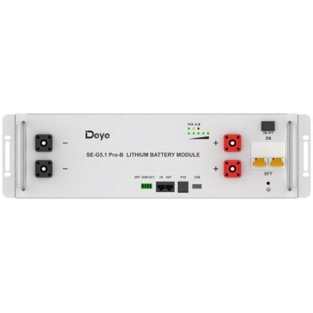Solarmi úložiště Deye SE-G5.1 Pro-B, 51,2V/5.12 kWh, LV, rackmount