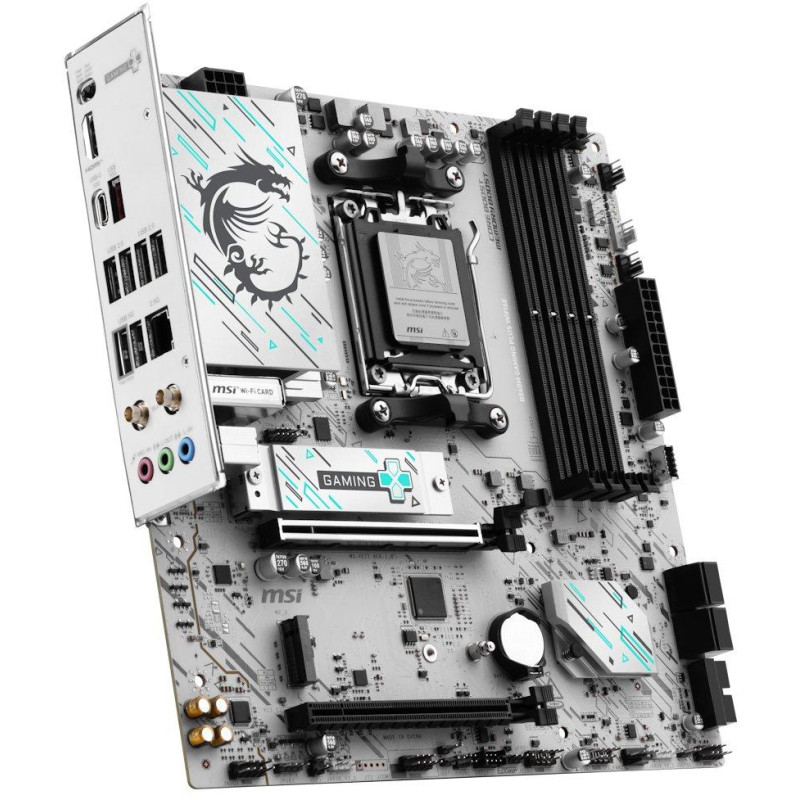 MSI PRO B840M GAMING PLUS WIFI6E / AMD B840 / AM5 / 4x DDR5 / M.2 / WiFi / mATX