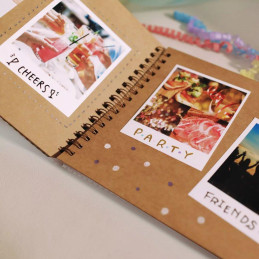 Canon XS-20L Color ink/label set - čtvercový papír