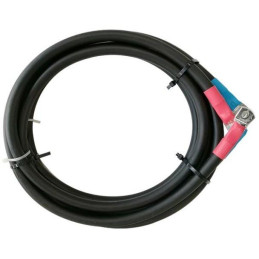 Solarmi Batterie- und Spannungswandler-Anschlusskabel 25mm2 / 100A, 2x M8 Öse - Paar