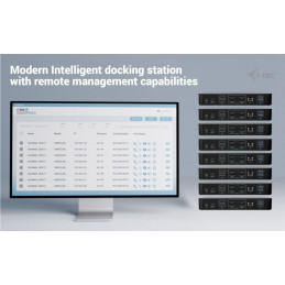 I-tec dokovací stanice Universal Intelligent Dual Display Docking Station, Power Delivery 100W