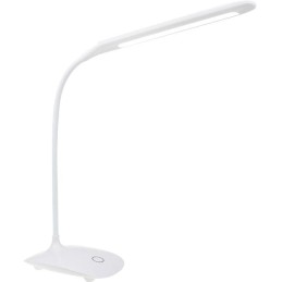 Colorway stolní LED lampa / CW-DL07FB-W/ Flexible 360°/ Integrovaná baterie / Bílá