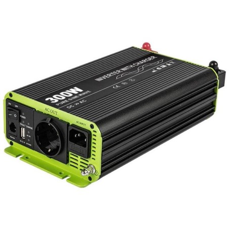 KOSUNPOWER UPS záložní zdroj s externí baterií 300W, baterie 12V / AC230V čistý sinus