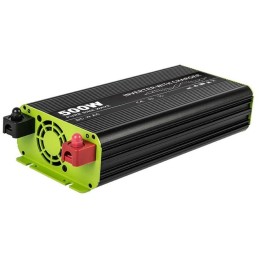 KOSUNPOWER UPS záložní zdroj s externí baterií 500W, baterie 12V / AC230V čistý sinus