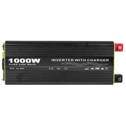 KOSUNPOWER UPS záložní zdroj s externí baterií 1000W, baterie 12V / AC230V čistý sinus