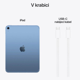 Apple iPad 11" (2025) / 256GB / A16 Bionic / WiFi + Cellular / Modrý