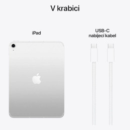 Apple iPad 11" (2025) / 512GB / A16 Bionic / WiFi + Cellular / Stříbrný