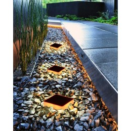 IMMAX NEO LITE SMART solární svítidlo SQUARE, RGB, IP65, BT, TUYA, 2,7W, TUYA