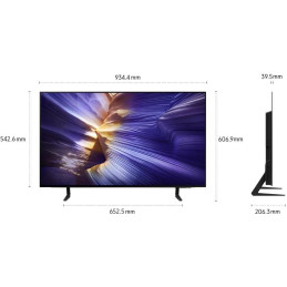 SAMSUNG SMART OLED TV 48"/ QE48S90F/ 4K Ultra HD 3840x2160/ DVB-T2/S2/C/ H.265/HEVC/ 4xHDMI/ 2xUSB/ Wi-Fi/ LAN/ G