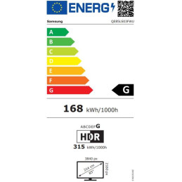 SAMSUNG SMART NEO QLED TV 85"/ The Frame QE85LS03FW/ 4K Ultra HD/ DVB-T2/S2/C/ H.265/HEVC/ 5xHDMI/ 2xUSB/ Wi-Fi/ LAN/ G