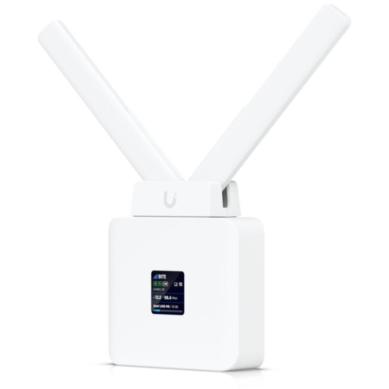 Ubiquiti Mobile Router - LTE router, Wi-Fi 2,4 GHz, krytí IP66, GPS, PoE In, PoE Out, 802.3af/at