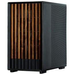 Zalman skříň P10 Namu / miniT/ 3x120mm fan / USB 3.0 / USB-C / dřevěné doplňky / černá