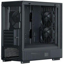 Zalman skříň P10 Namu / miniT/ 3x120mm fan / USB 3.0 / USB-C / dřevěné doplňky / černá