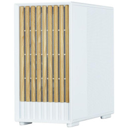 Zalman skříň P10 Namu / miniT/ 3x120mm fan / USB 3.0 / USB-C / dřevěné doplňky / bílá