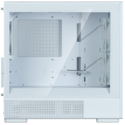 Zalman skříň P10 Namu / miniT/ 3x120mm fan / USB 3.0 / USB-C / dřevěné doplňky / bílá