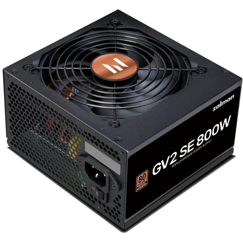 Zalman Netzteil ZM800-GV2SE 800W/ ATX / aktive PFC / 120mm Lüfter / 80PLUS