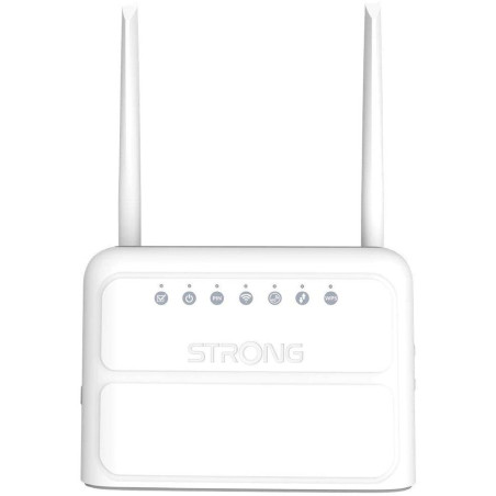 STRONG 4G LTE router 360/ Wi-Fi standard 802.11 b/g/n/ 300 Mbit/s/ 2.4GHz/ 4x LAN/ 1x SIM slot/ 2 removable antennas
