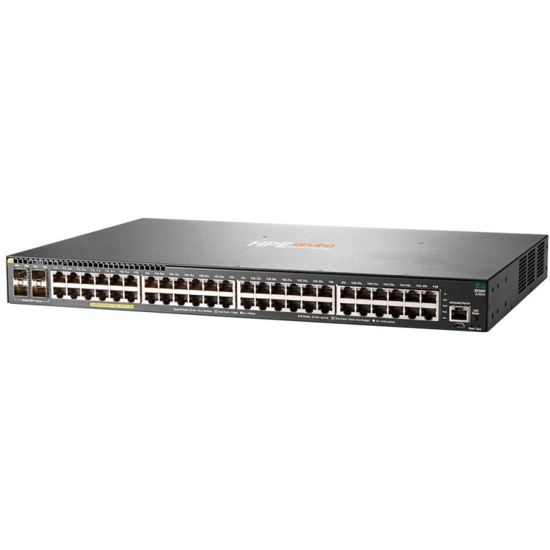 HPE Aruba Networking 2930F 48G PoE+ 4SFP+ Switch