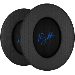 Endorfy náušníky Soft Breathing / textilní / paměťová pěna / univerzální / černé